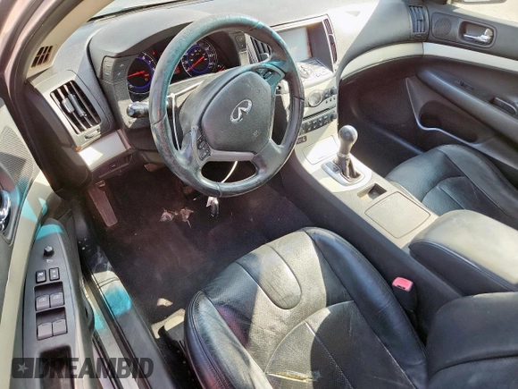 2008 Infiniti G35 Journey z VIN JNKBV61E08M211466, wystawiony jako Copart lot #62117765 z przebiegiem 176 404 mil mil oraz Szkoda całkowita • Salvage title. Historia ofert i sprzedaży dostępna na DreamBid. Obrazek 8.