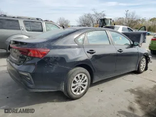 2021 Kia Forte LXS with VIN 3KPF24AD8ME395989, listed as a Copart auction lot 77104934 with 0 mi miles and Salvage Title. Bid and sale history available at carsss.com. Image 3.