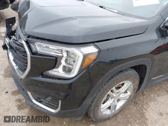 2022 GMC Terrain SLE with VIN 3GKALMEV1NL166310, listed as a IAAI auction lot 41913728 with 62,361 mi miles. Bid and sale history available at carsss.com. Image 6.