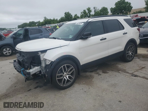 2017 Ford Explorer Sport с VIN 1FM5K8GT3HGC47154, выставлен на аукционе Copart как лот 59020825 с пробегом 91 014 миль миль и Списание • Salvage title. История ставок и продаж доступна на DreamBid. Изображение 1.