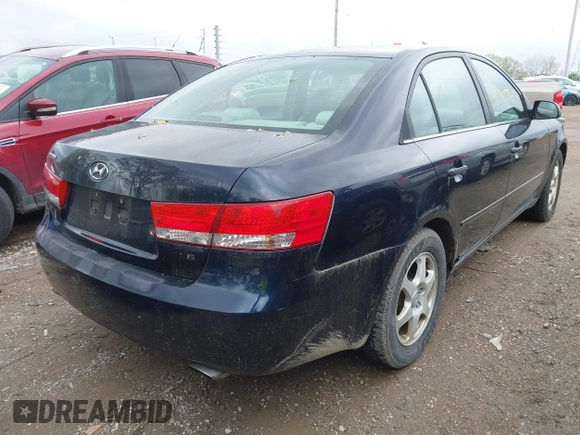 2006 Hyundai Sonata GLS with VIN 5NPEU46F46H119484, listed as a IAAI auction lot 42134585 with 146,686 mi miles and . Bid and sale history available at DreamBid. Image 4.