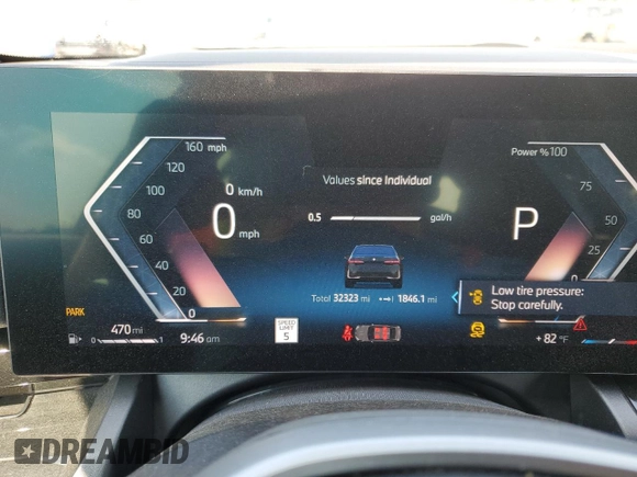 2024 BMW 5 Series 530i xDrive with VIN WBA53FJ03RCS08462, listed as a Copart auction lot 62658145 with 32,323 mi miles and Clean title. Bid and sale history available at DreamBid. Image 9.