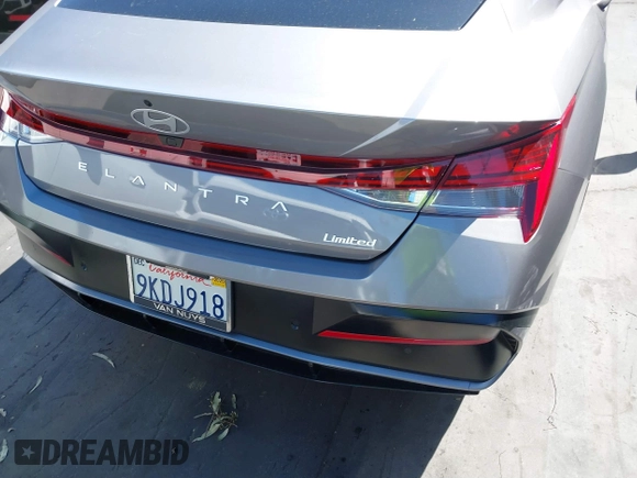 2024 Hyundai Elantra Limited with VIN KMHLP4DG9RU690159, listed as a IAAI auction lot 41829861 with 4,276 mi miles and . Bid and sale history available at DreamBid. Image 17.