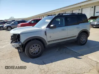 2024 Ford Bronco Sport Outer Banks with VIN 3FMCR9C65RRE69603, listed as a Copart auction lot 49302075 with 3,461 mi miles and Salvage title. Bid and sale history available at DreamBid. Image 1.
