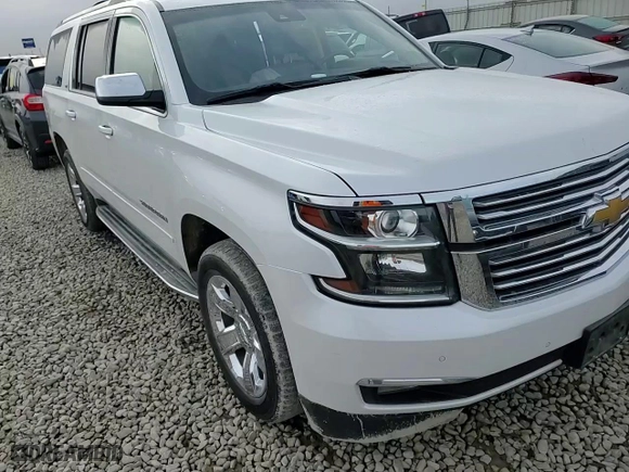 2016 Chevrolet Suburban LTZ with VIN 1GNSKJKC9GR462280, listed as a Copart auction lot 51524995 with 150,761 mi miles and Salvage Title. Bid and sale history available at carsss.com. Image 12.