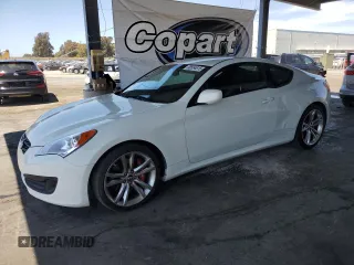 2012 Hyundai Genesis Coupe 2.0T z VIN KMHHT6KD6CU072455, wystawiony jako Copart lot #58554615 z przebiegiem 76 279 mil mil oraz Szkoda całkowita • Salvage title. Historia ofert i sprzedaży dostępna na DreamBid. Obrazek 1.