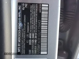 2016 Mercedes-Benz C 450 AMG with VIN 55SWF6EB1GU115643, listed as a Copart auction lot 52158515 with 71,523 mi miles and Salvage Title. Bid and sale history available at carsss.com. Image 12.