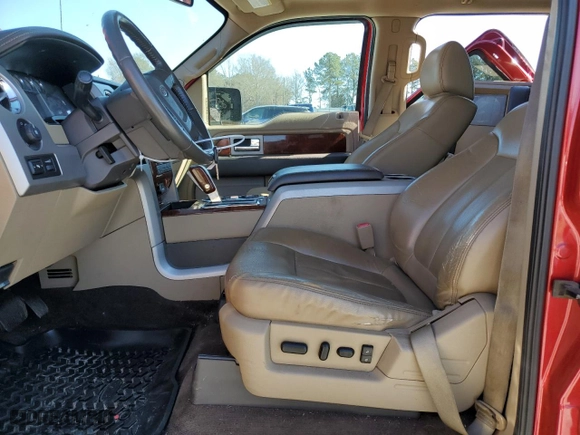2010 Ford F-150 XL with VIN 1FTFW1CV1AFB91660, listed as a Copart auction lot 46467805 with 299,176 mi miles and Salvage Title. Bid and sale history available at carsss.com. Image 7.