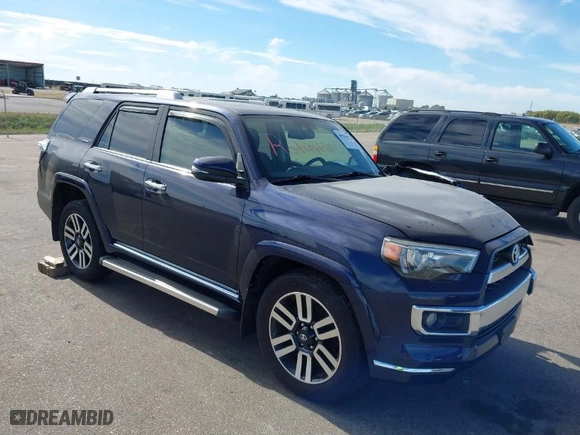 2019 Toyota 4Runner SR5 with VIN JTEBU5JR2K5651204, listed as a IAAI auction lot 40534312 with 110,368 mi miles. Bid and sale history available at carsss.com. Image 1.