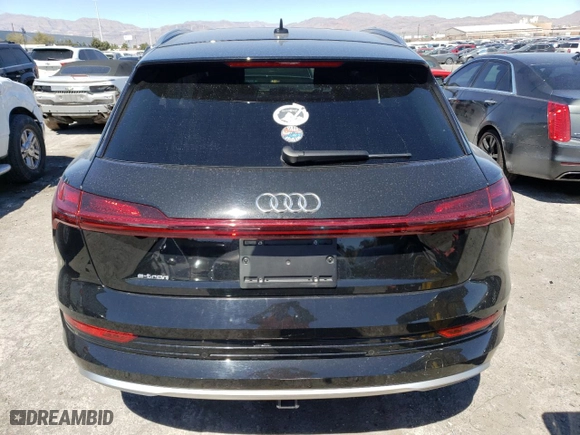 2019 Audi e-tron Premium Plus with VIN WA1LABGE0KB022279, listed as a Copart auction lot 47128303 with 0 mi miles. Bid and sale history available at carsss.com. Image 6.