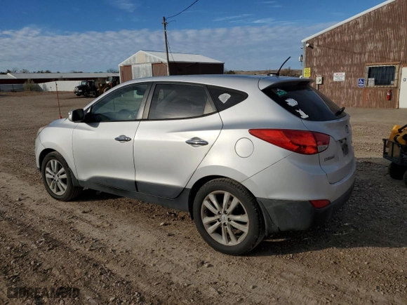 2013 Hyundai Tucson GLS with VIN KM8JU3AC8DU678914, listed as a Copart auction lot 80672454 with 235,660 mi miles and Clean Title. Bid and sale history available at carsss.com. Image 2.