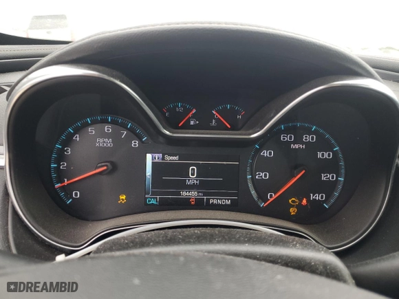 2015 Chevrolet Impala LTZ with VIN 1G1165S3XFU132555, listed as a Copart auction lot 53562185 with 164,455 mi miles and Clean Title. Bid and sale history available at carsss.com. Image 9.