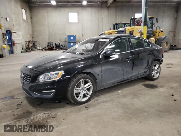 2015 Volvo S60 T5 Premier with VIN YV1612TBXF2300068, listed as a Copart auction lot 42502785 with 134,556 mi miles and Salvage Title. Bid and sale history available at carsss.com. Image 1.