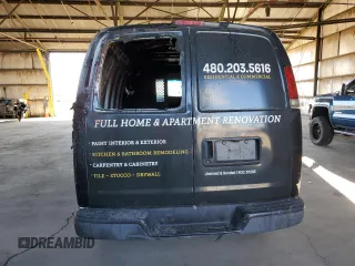 2004 Chevrolet Express Cargo Van with VIN 1GCGG29V741185720, listed as a Copart auction lot 47663105 with 349,215 mi miles and Salvage Title. Bid and sale history available at carsss.com. Image 6.