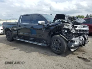 2023 Chevrolet Silverado 1500 LTZ with VIN 1GCUDGE84PZ302247, listed as a Copart auction lot 71858954 with 0 mi miles and Salvage Title. Bid and sale history available at carsss.com. Image 4.