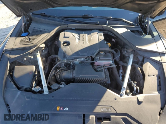 2021 Genesis G80 2.5T with VIN KMTGB4SC9MU046689, listed as a Copart auction lot 87193614 with 41,508 mi miles and Salvage Title. Bid and sale history available at DreamBid. Image 11.