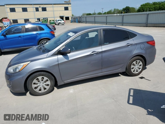 2016 Hyundai Accent SE with VIN KMHCT4AE5GU057587, listed as a Copart auction lot 53142205 with 139,155 mi miles and Clean Title. Bid and sale history available at DreamBid. Image 1.