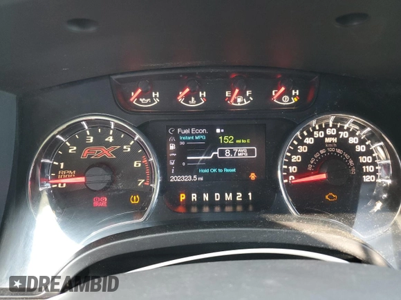 2013 Ford F-150 XL with VIN 1FTFW1ET6DFA69537, listed as a Copart auction lot 58873525 with 202,323 mi miles and Clean title. Bid and sale history available at DreamBid. Image 9.