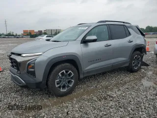 2025 Chevrolet Equinox AWD ACTIV with VIN 3GNAXSEG8SL120224, listed as a Copart auction lot 58823805 with 11,860 mi miles and Salvage title. Bid and sale history available at DreamBid. Image 1.