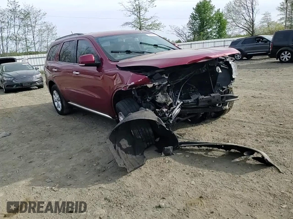 2013 Dodge Durango Crew with VIN 1C4RDJDG5DC686517, listed as a Copart auction lot 54696275 with Not provided miles and Salvage title. Bid and sale history available at DreamBid. Image 14.