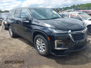 2023 Chevrolet Traverse LS z VIN 1GNERFKW9PJ319344, wystawiony jako IAAI lot #42181237 z przebiegiem 33 760 mil mil oraz . Historia ofert i sprzedaży dostępna na DreamBid. Obrazek 1.
