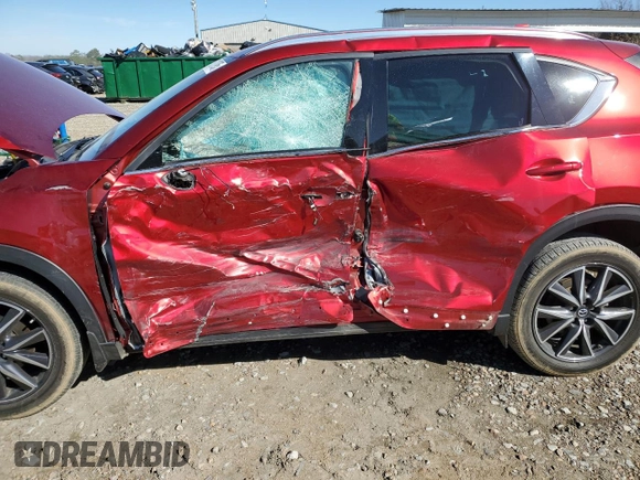 2017 Mazda CX-5 Grand Touring with VIN JM3KFADL0H0193271, listed as a Copart auction lot 47621795 with 32,398 mi miles and Salvage Title. Bid and sale history available at carsss.com. Image 7.