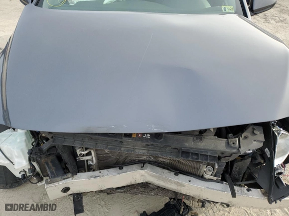 2017 Hyundai Ioniq Hybrid Blue with VIN KMHC65LC7HU031082, listed as a Copart auction lot 88085265 with 0 mi miles and Salvage Title. Bid and sale history available at carsss.com. Image 12.