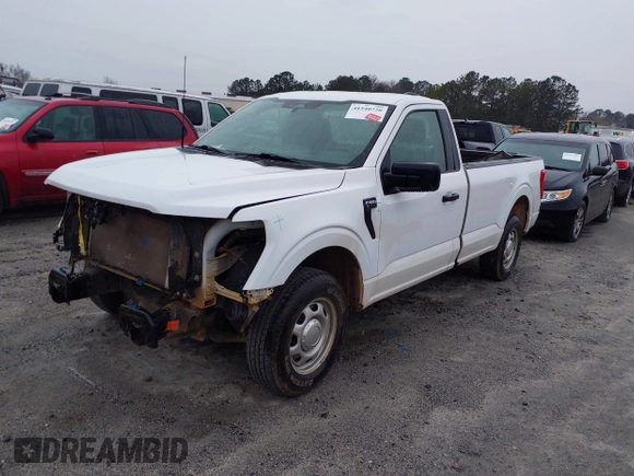 2022 Ford F-150 XL with VIN 1FTMF1CB0NKD83212, listed as a IAAI auction lot 41540720 with 80,028 mi miles. Bid and sale history available at carsss.com. Image 18.