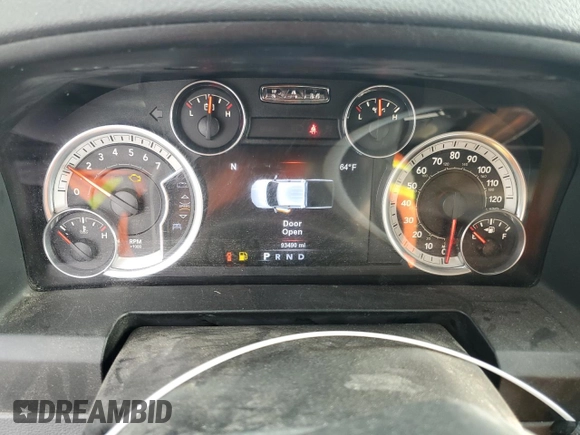 2015 Ram 1500 Outdoorsman with VIN 1C6RR6LTXFS566614, listed as a Copart auction lot 51367015 with 93,490 mi miles and Clean title. Bid and sale history available at DreamBid. Image 9.
