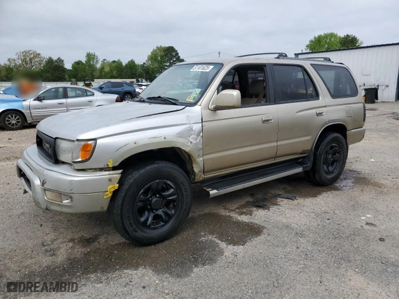 2001 Toyota 4Runner SR5 with VIN JT3HN86R119047547, listed as a Copart auction lot 51101625 with 223,736 mi miles and Salvage Title. Bid and sale history available at carsss.com. Image 1.