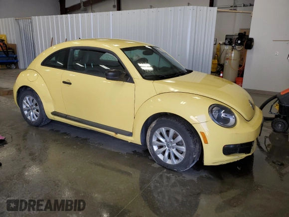 2015 Volkswagen Beetle Fleet Edition with VIN 3VWF17ATXFM605431, listed as a Copart auction lot 51538545 with Not Provided miles and Clean Title. Bid and sale history available at DreamBid. Image 4.