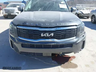 2022 Kia Telluride S with VIN 5XYP6DHC6NG236642, listed as a IAAI auction lot 41696702 with 63,505 mi miles. Bid and sale history available at carsss.com. Image 6.