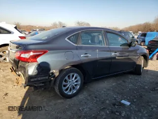 2017 Nissan Sentra S with VIN 3N1AB7AP6HY214952, listed as a Copart auction lot 46545835 with 86,144 mi miles and Salvage Title. Bid and sale history available at DreamBid. Image 3.