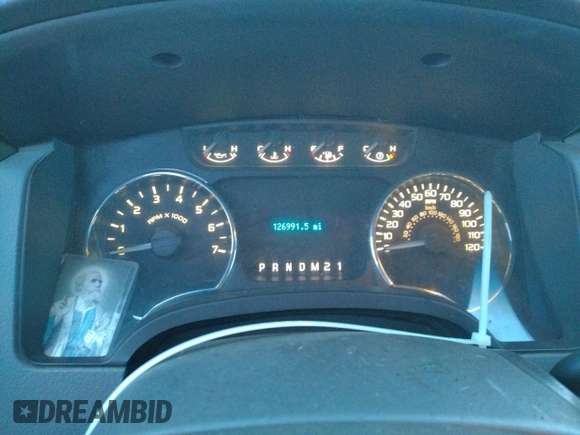 2012 Ford F-150 XL with VIN 1FTFX1CT6CKD15007, listed as a Copart auction lot 84771844 with 126,991 mi miles and Salvage Title. Bid and sale history available at carsss.com. Image 9.