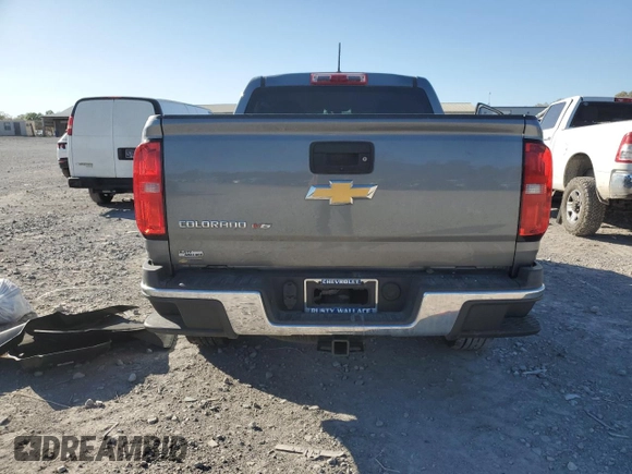 2020 Chevrolet Colorado 4WD Work Truck with VIN 1GCGTBEN2L1100394, listed as a Copart auction lot 53183065 with 55,595 mi miles and Salvage Title. Bid and sale history available at carsss.com. Image 6.