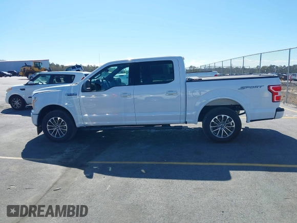 2020 Ford F-150 XL with VIN 1FTEW1CPXLKE54719, listed as a IAAI auction lot 41825740 with 53,892 mi miles. Bid and sale history available at carsss.com. Image 14.