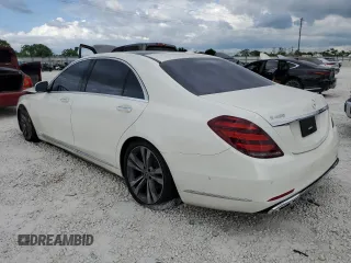 2020 Mercedes-Benz S with VIN W1KUG6GB2LA530949, listed as a Copart auction lot 64551792 with 38,526 mi miles and . Bid and sale history available at DreamBid. Image 3.