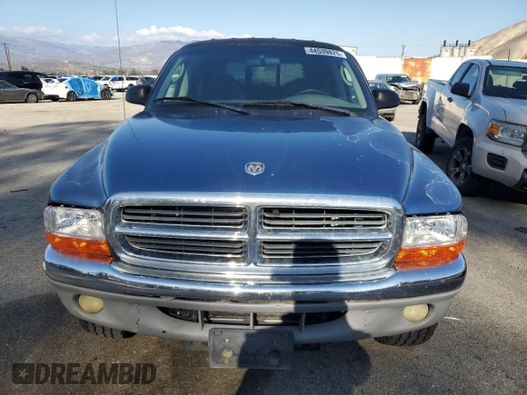 2001 Dodge Dakota with VIN 1B7HL2AX71S339829, listed as a Copart auction lot 44539825 with 183,961 mi miles and Salvage title. Bid and sale history available at DreamBid. Image 5.