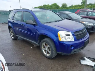 2007 Chevrolet Equinox LS z VIN 2CNDL23F876066345, wystawiony jako IAAI lot #42522202 z przebiegiem 255 866 mil mil oraz . Historia ofert i sprzedaży dostępna na DreamBid. Obrazek 1.