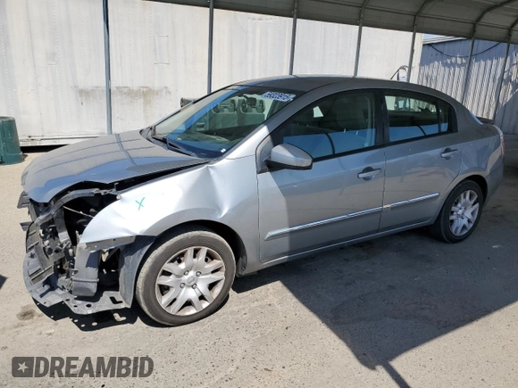 2012 Nissan Sentra 2.0 with VIN 3N1AB6APXCL613489, listed as a Copart auction lot 59323915 with 89,502 mi miles and Salvage title. Bid and sale history available at DreamBid. Image 1.