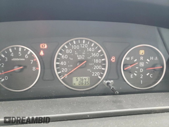 2006 Nissan X-Trail XE z VIN JN8BT08V66W208927, wystawiony jako Copart lot #72816124 z przebiegiem 57 647 mil mil oraz Czysty tytuł • Clean title. Historia ofert i sprzedaży dostępna na DreamBid. Obrazek 9.