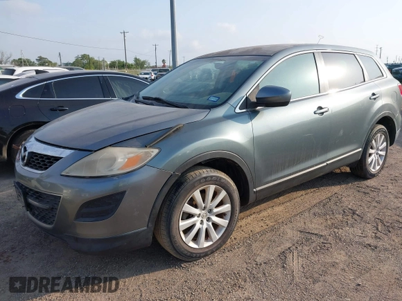 2010 Mazda CX-9 Sport with VIN JM3TB2MA2A0201736, listed as a IAAI auction lot 42136621 with 165,043 mi miles and . Bid and sale history available at carsss.com. Image 2.