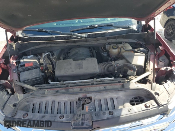 2020 Chevrolet Silverado 1500 LTZ with VIN 1GCUYGELXLZ153782, listed as a Copart auction lot 46898005 with 87,331 mi miles and Non Repairable. Bid and sale history available at DreamBid. Image 11.