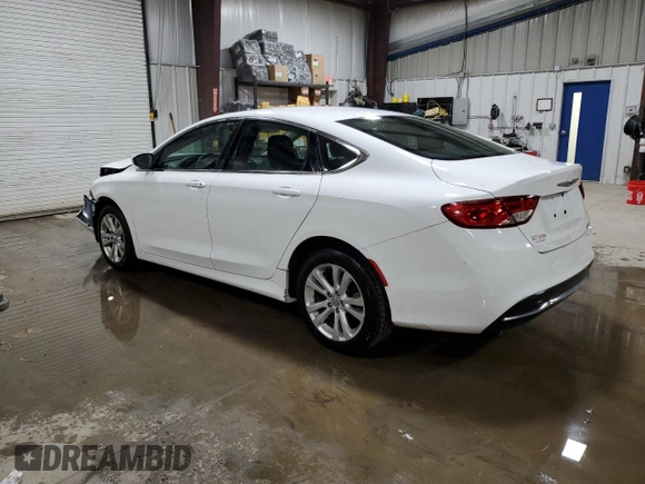 2015 Chrysler 200 Limited with VIN 1C3CCCAB6FN618445, listed as a Copart auction lot 50013715 with 122,156 mi miles and Salvage title. Bid and sale history available at DreamBid. Image 2.