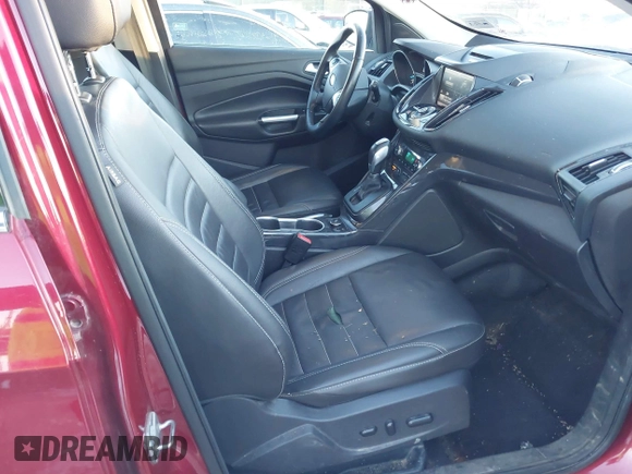 2015 Ford Escape Titanium with VIN 1FMCU9J99FUB34831, listed as a IAAI auction lot 41278305 with 59,658 mi miles and . Bid and sale history available at DreamBid. Image 5.