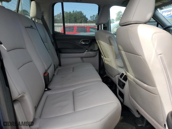 2017 Honda Ridgeline RTL-E with VIN 5FPYK3F76HB029879, listed as a Copart auction lot 83902514 with 49,618 mi miles and Salvage Title. Bid and sale history available at carsss.com. Image 10.