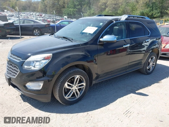 2016 Chevrolet Equinox LTZ z VIN 2GNFLGEK8G6288671, wystawiony jako IAAI lot #42220704 z przebiegiem 91 606 mil mil oraz . Historia ofert i sprzedaży dostępna na DreamBid. Obrazek 2.