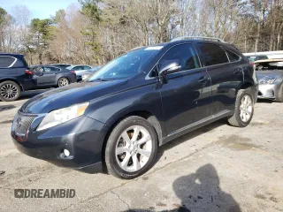 2010 Lexus RX 350 with VIN 2T2ZK1BAXAC025777, listed as a Copart auction lot 45838745 with 135,159 mi miles and Salvage Title. Bid and sale history available at carsss.com. Image 1.