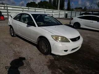 2005 Honda Civic Cpe LX with VIN 1HGEM22525L049352, listed as a Copart auction lot 73554414 with 79,872 mi miles and Salvage Title. Bid and sale history available at carsss.com. Image 11.