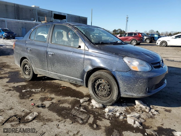 2003 Toyota ECHO with VIN JTDBT123330283673, listed as a Copart auction lot 88577765 with 126,521 mi miles and Salvage Title. Bid and sale history available at carsss.com. Image 4.